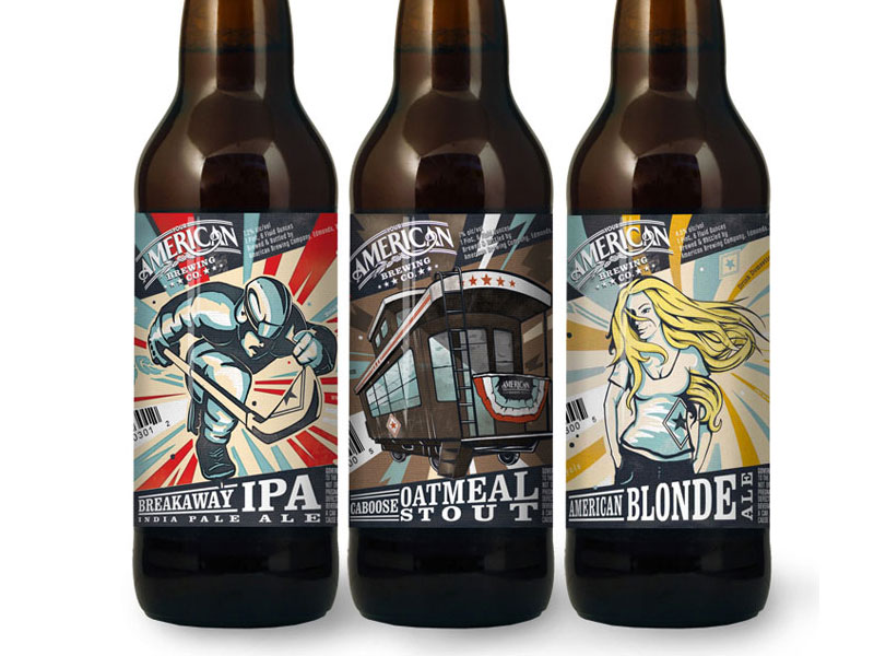 American Brewing on The Dieline
