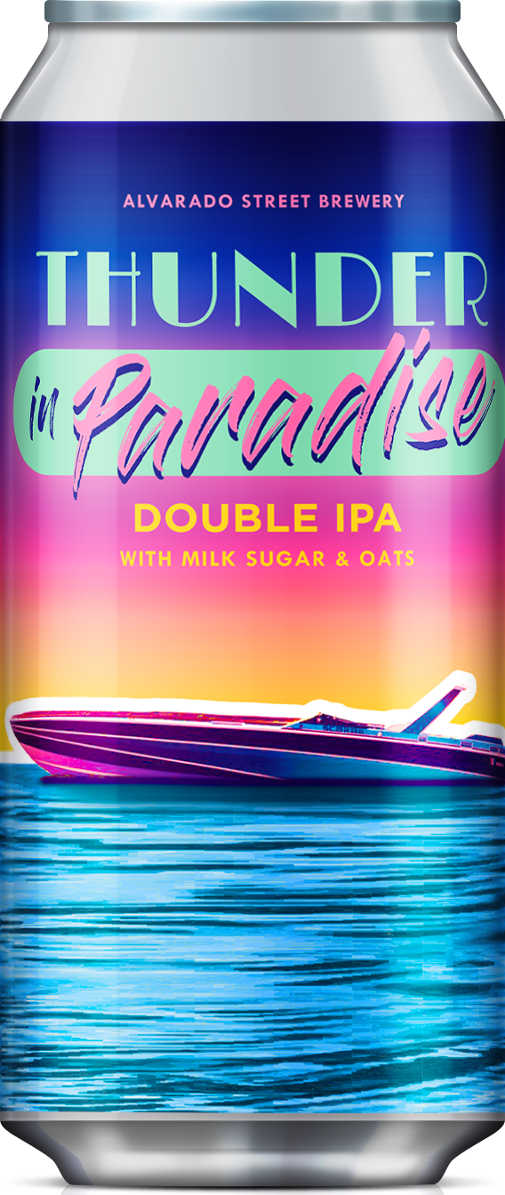 Thunder in Paradise Alvarado Street Toronado Thunder in Paradise Can
