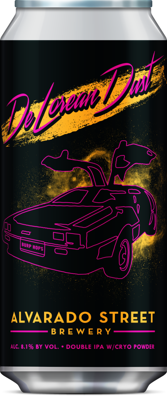 DeLorean Dust Alvarado Street DeLorean Dust Can