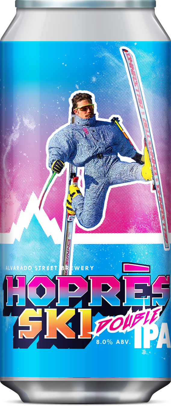 Hopres Ski Double IPA Can Alvarado Street Hopres Ski Double IPA Can