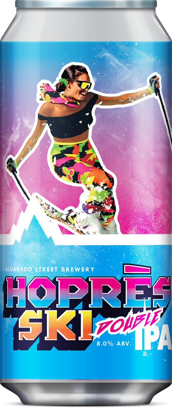 Hopres Ski Double IPA Can Alvarado Street Hopres Ski Double IPA Can