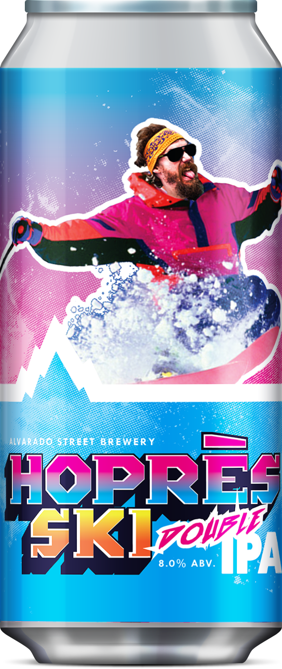 Hopres Ski Double IPA Can Alvarado Street Hopres Ski Double IPA Can