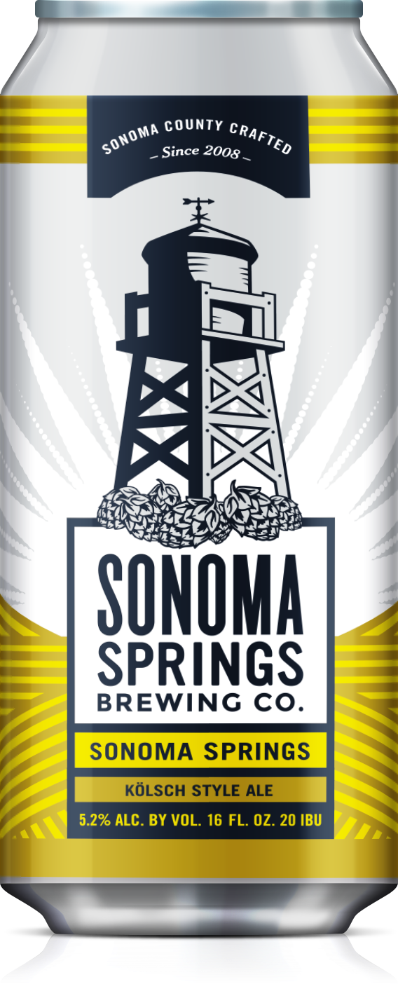 Kolsch Sonoma Springs Kolsch Can