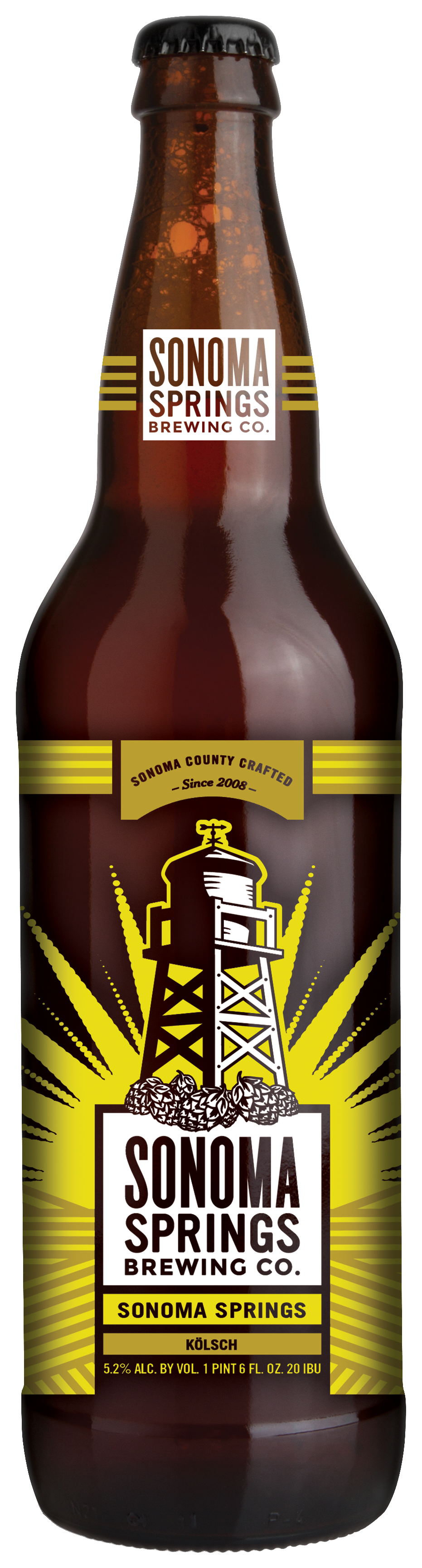 Kolsch Sonoma Springs Kolsch Bottle
