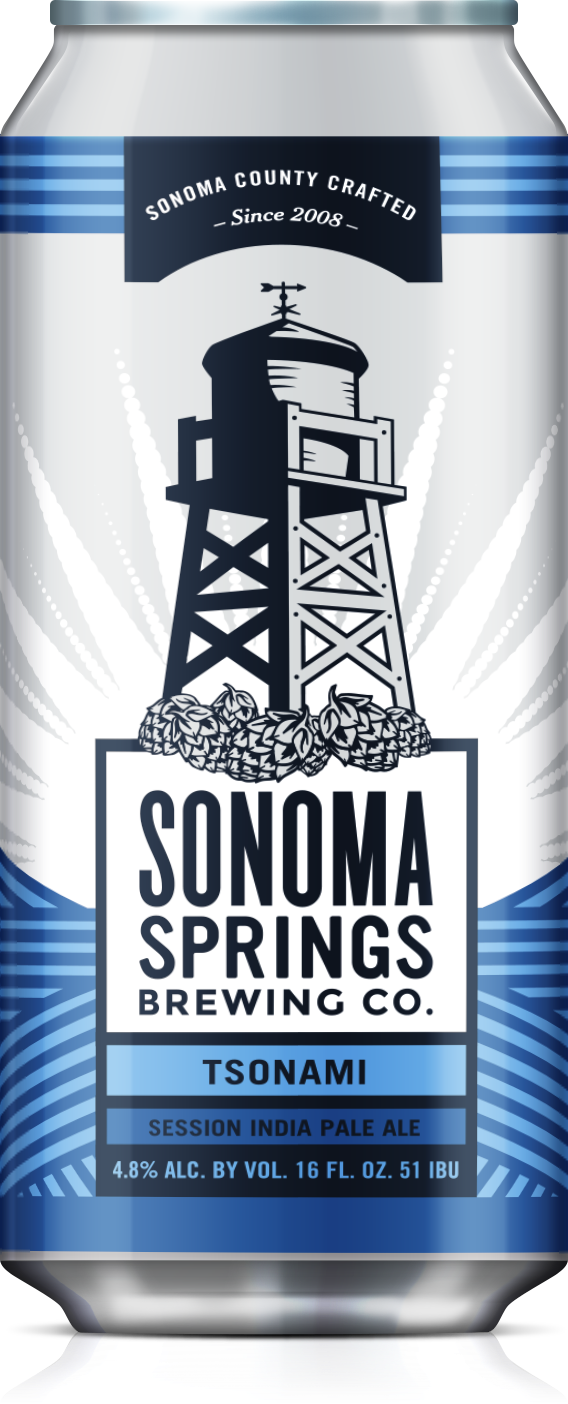Tsonami Sonoma Springs Tsonami Can