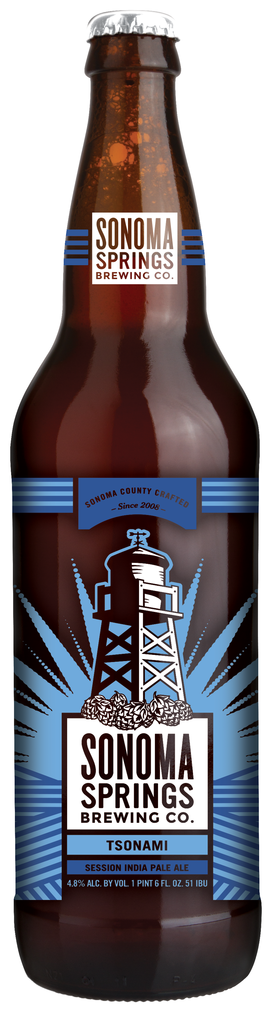 Tsonami Sonoma Springs Tsonami Bottle