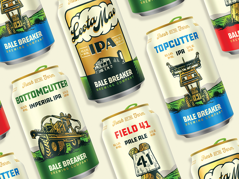 Bale Breaker Brewing Co. Unveils Can Redesign