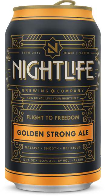 Flight to Freedom Front Nightlife Brewing Flight to Freedom Can