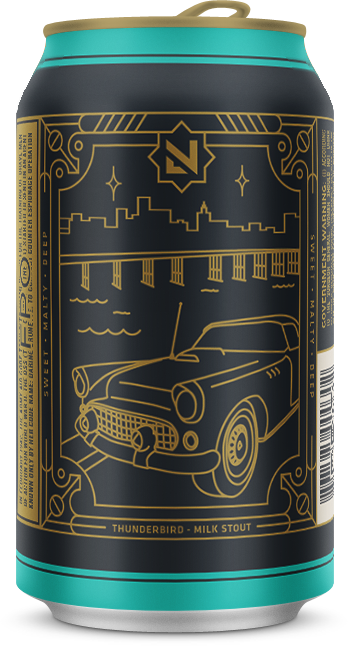 Thunderbird Back Nightlife Brewing Thunderbird Can
