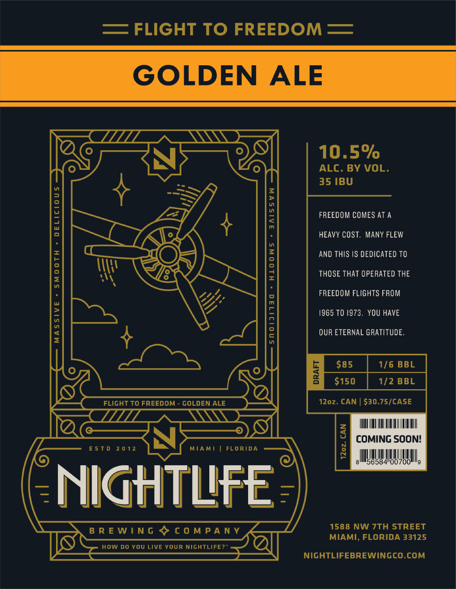 Spitfire Sell Sheet Night Life Brewing Sell Sheet