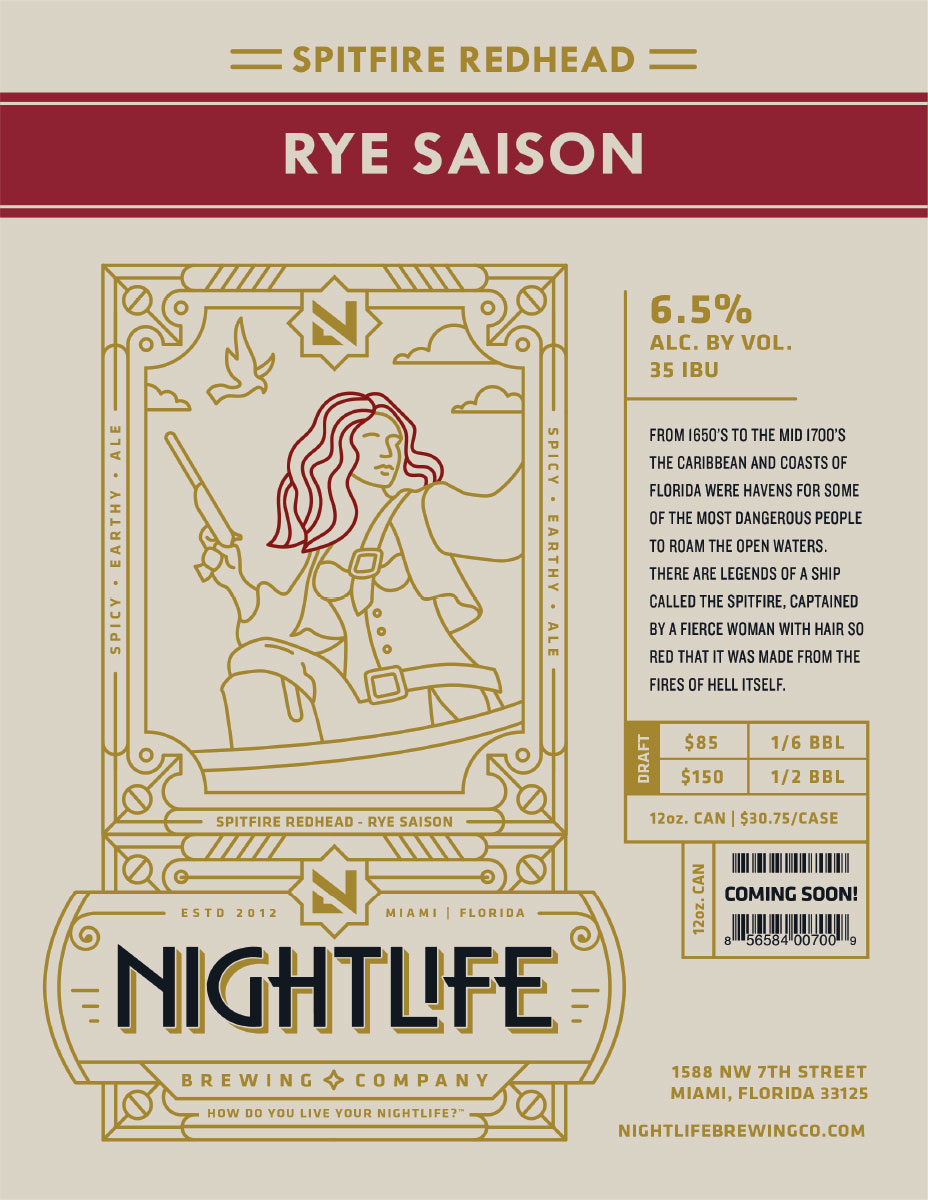 Spitfire Sell Sheet Night Life Brewing Sell Sheet