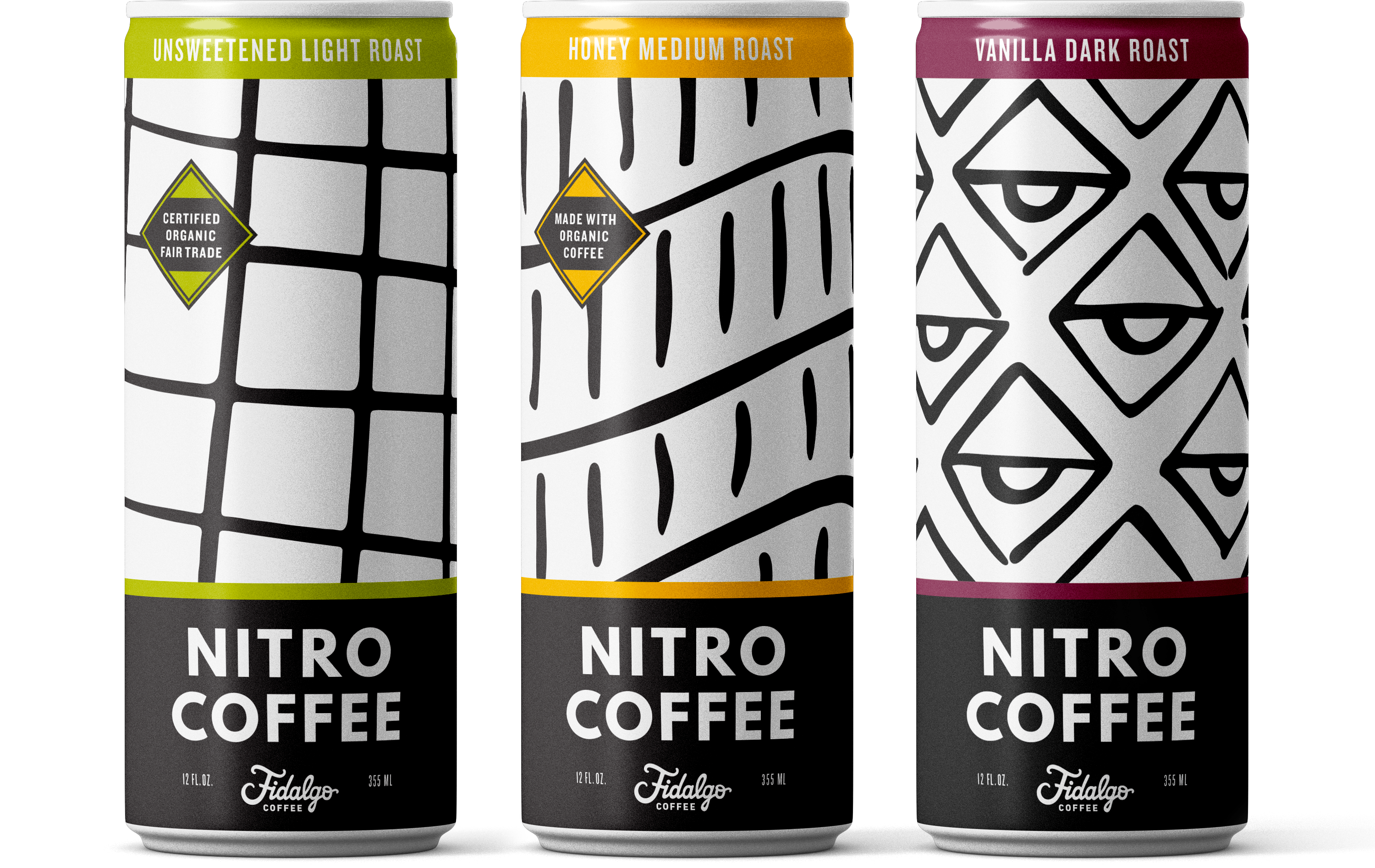 Cans Fidalgo Nitro Coffee Cans
