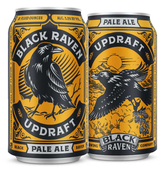 Updraft Black Raven Updraft Cans
