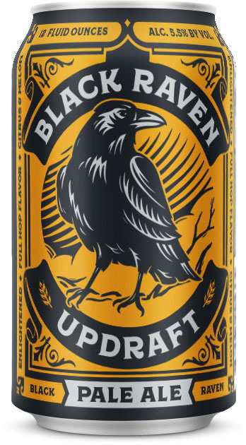 Updraft Black Raven Updraft Can