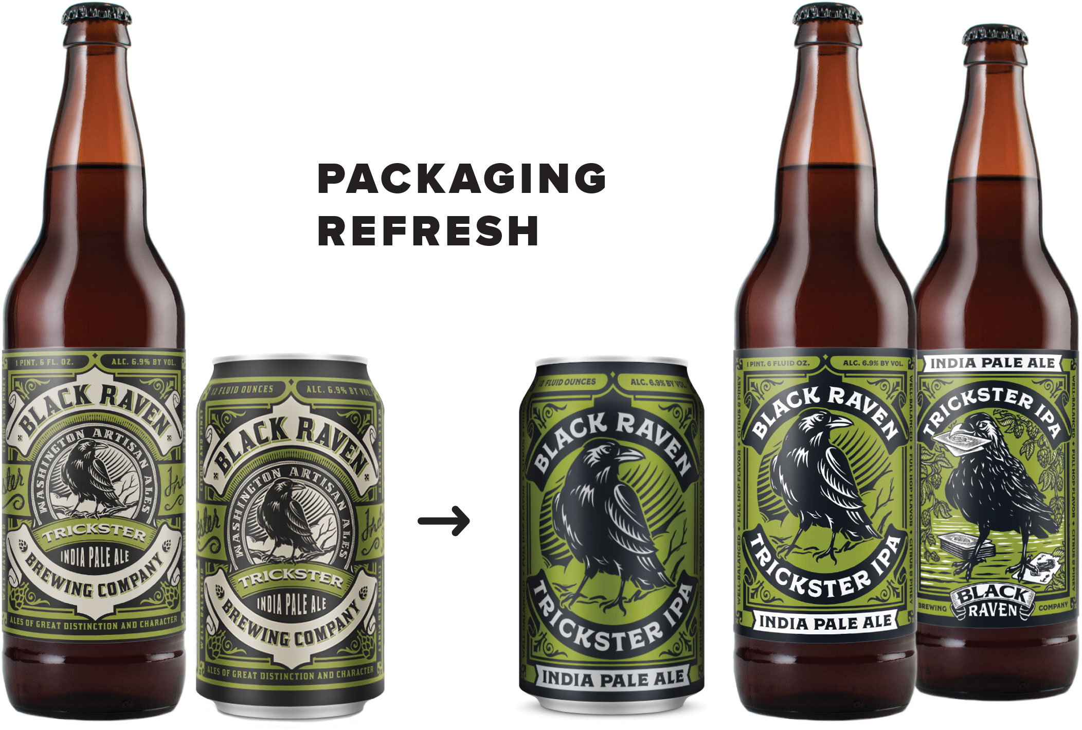 Refresh Trickster Black Raven Trickster IPA