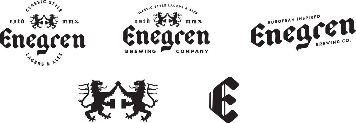 Logo System Enegren Brewing Logo System