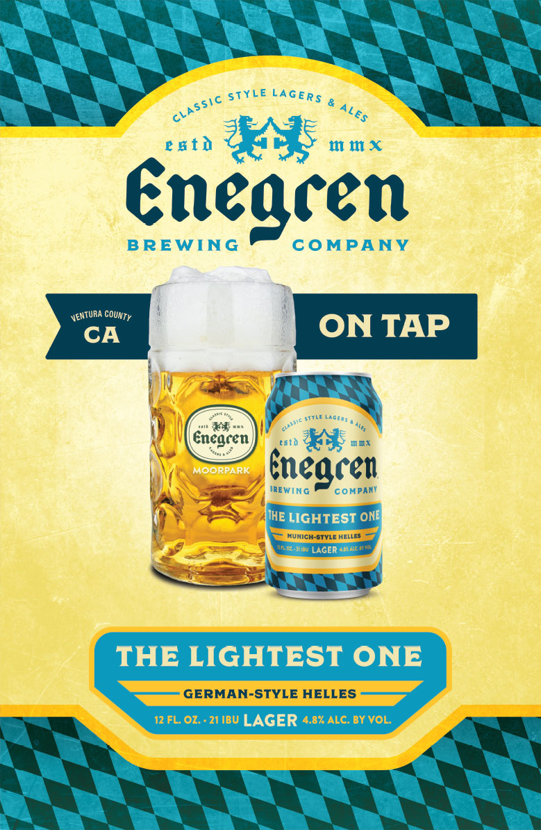 The Lightest One Poster Enegren Brewing Poster