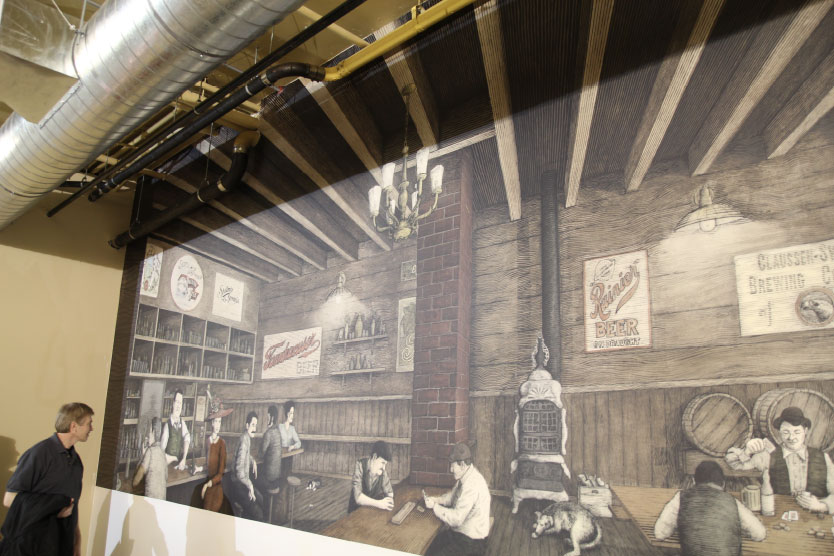 Mural Old Stove Brewing Mural