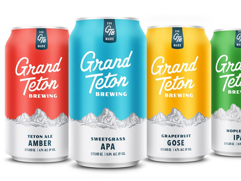 Grand Teton Brewing Cans