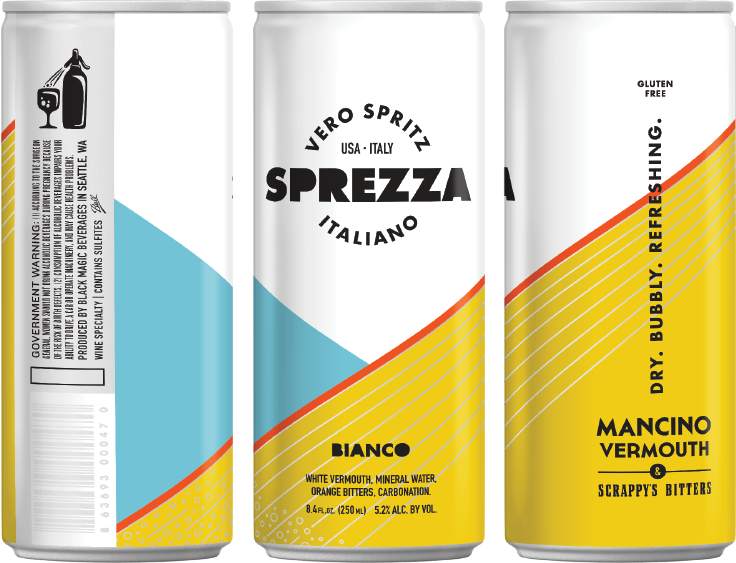 Bianco cans Sprezza Bianco Cans