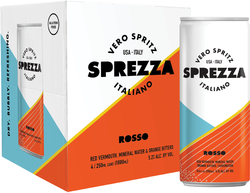 Rosso pkg Sprezza Rosso Packaging
