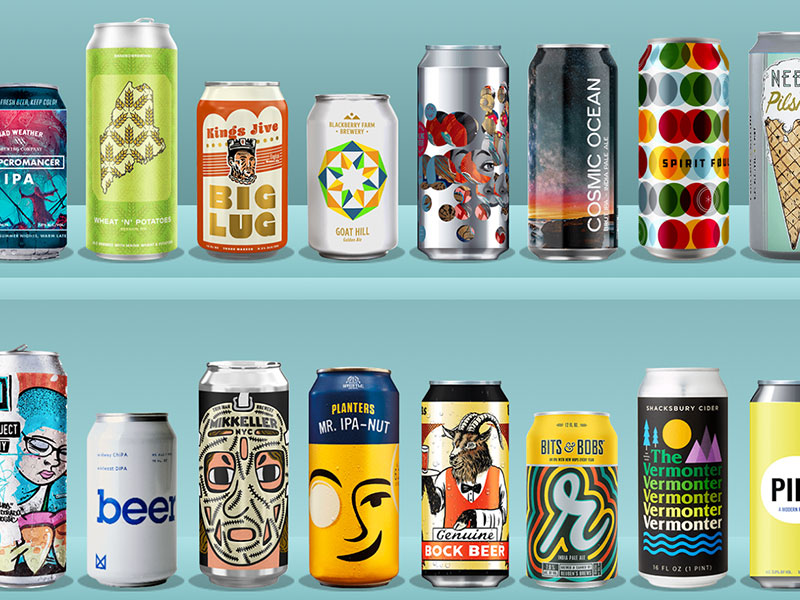THE 30 BEST-LOOKING BEER CANS IN AMERICA—2019