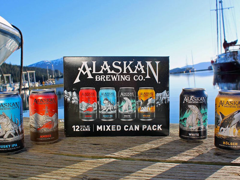 Striking Labels: Alaskan Brewing’s Redesign