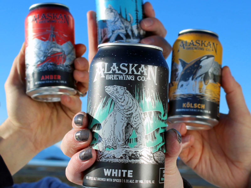 Alaskan Brewing Cans