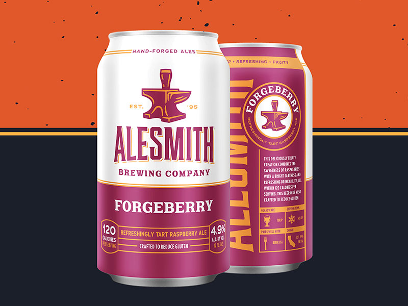 AleSmith Forgeberry Cans