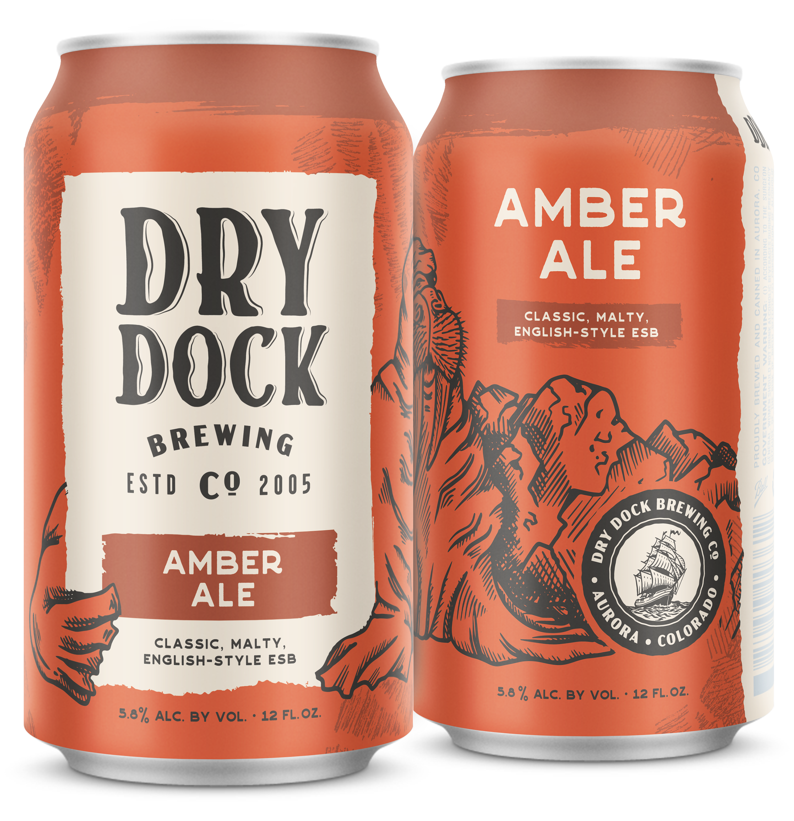 Amber Ale Cans Dry Dock Amber Ale Cans