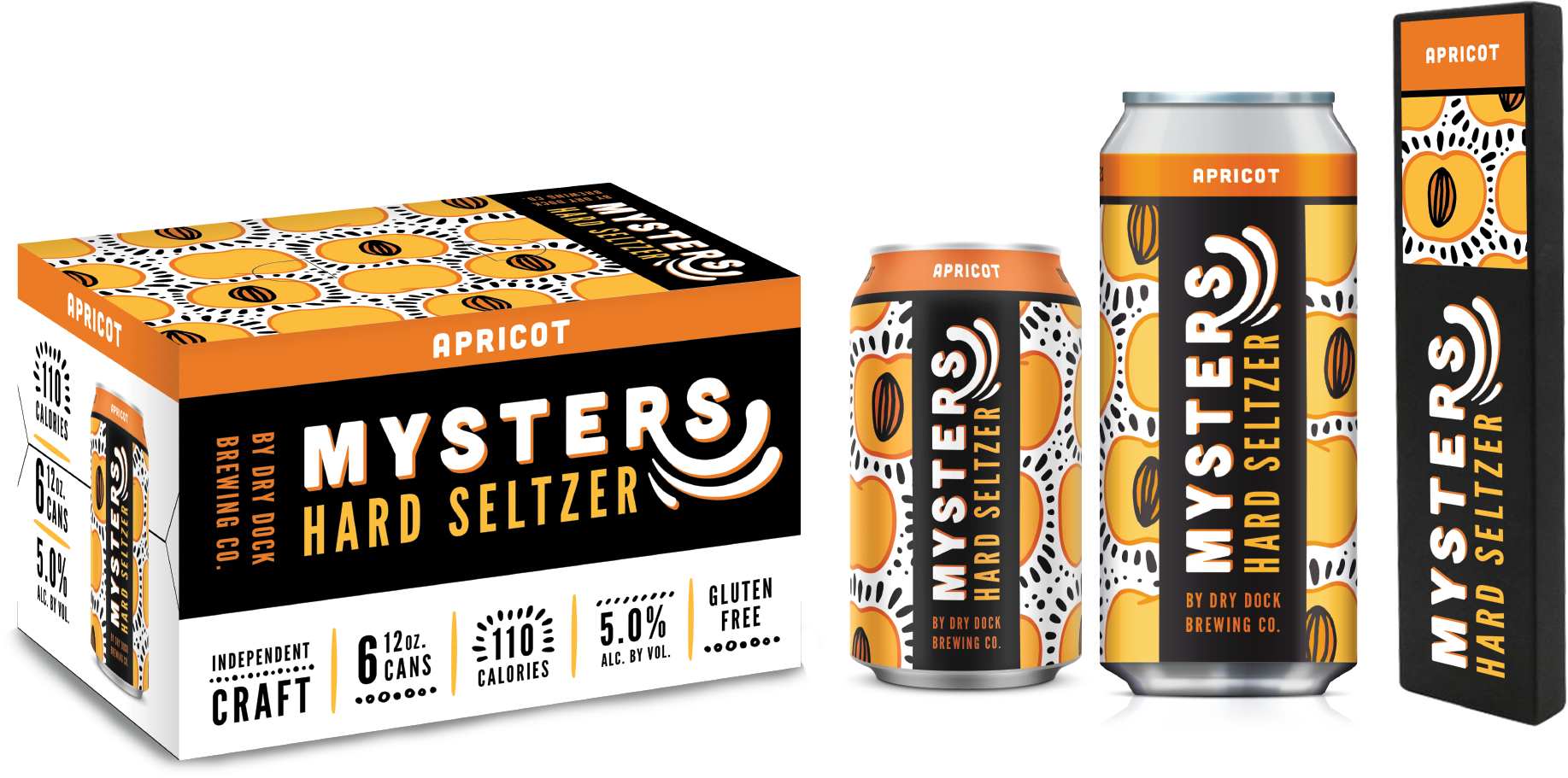 Apricot Lineup Mysters Apricot Seltzer