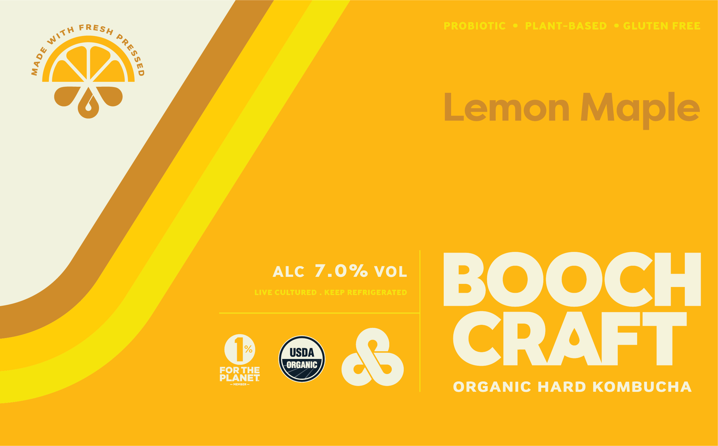 Lemon Maple Boochcraft Lemon Maple