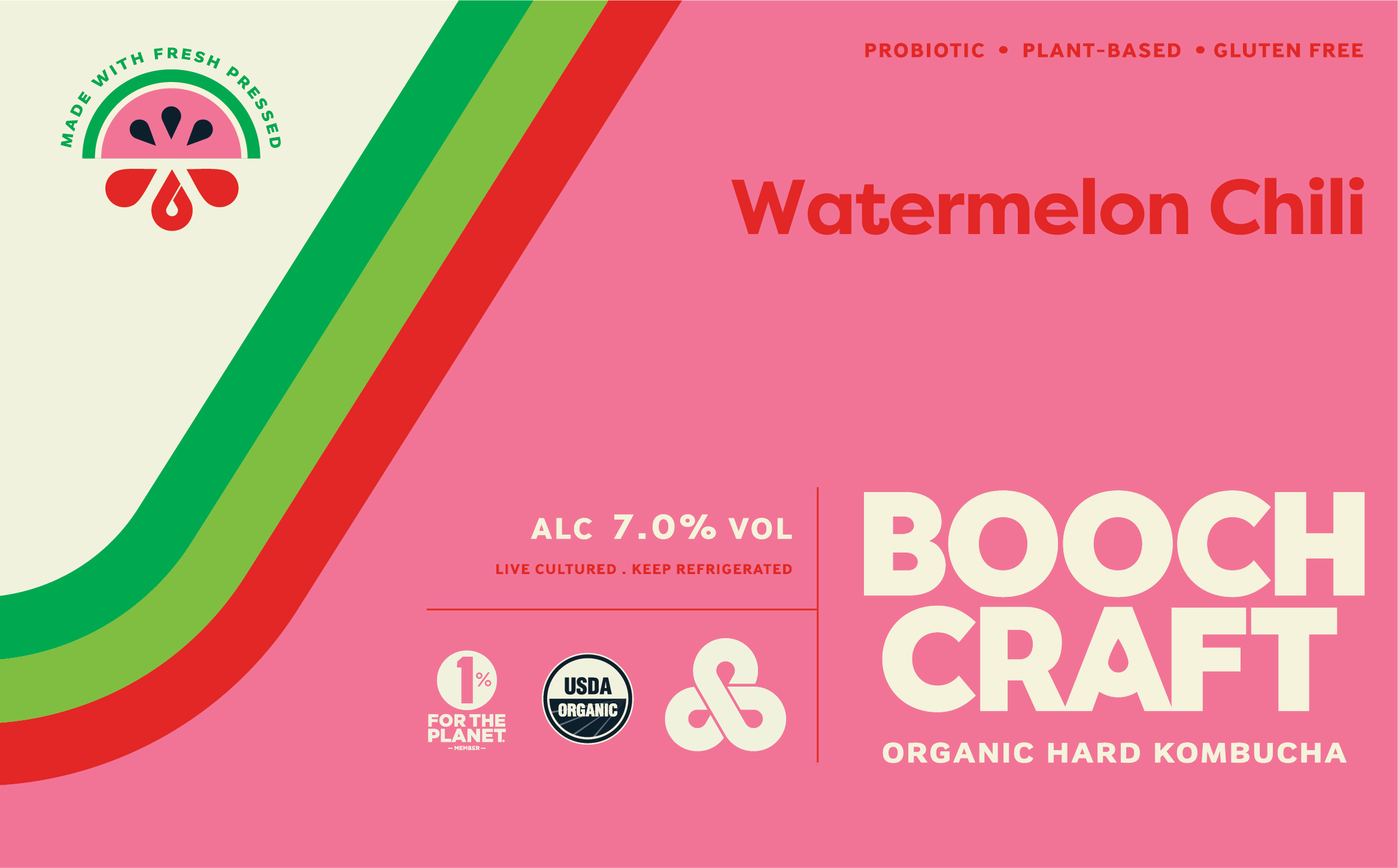 Watermelon Chili Boochcraft Watermelon Chili