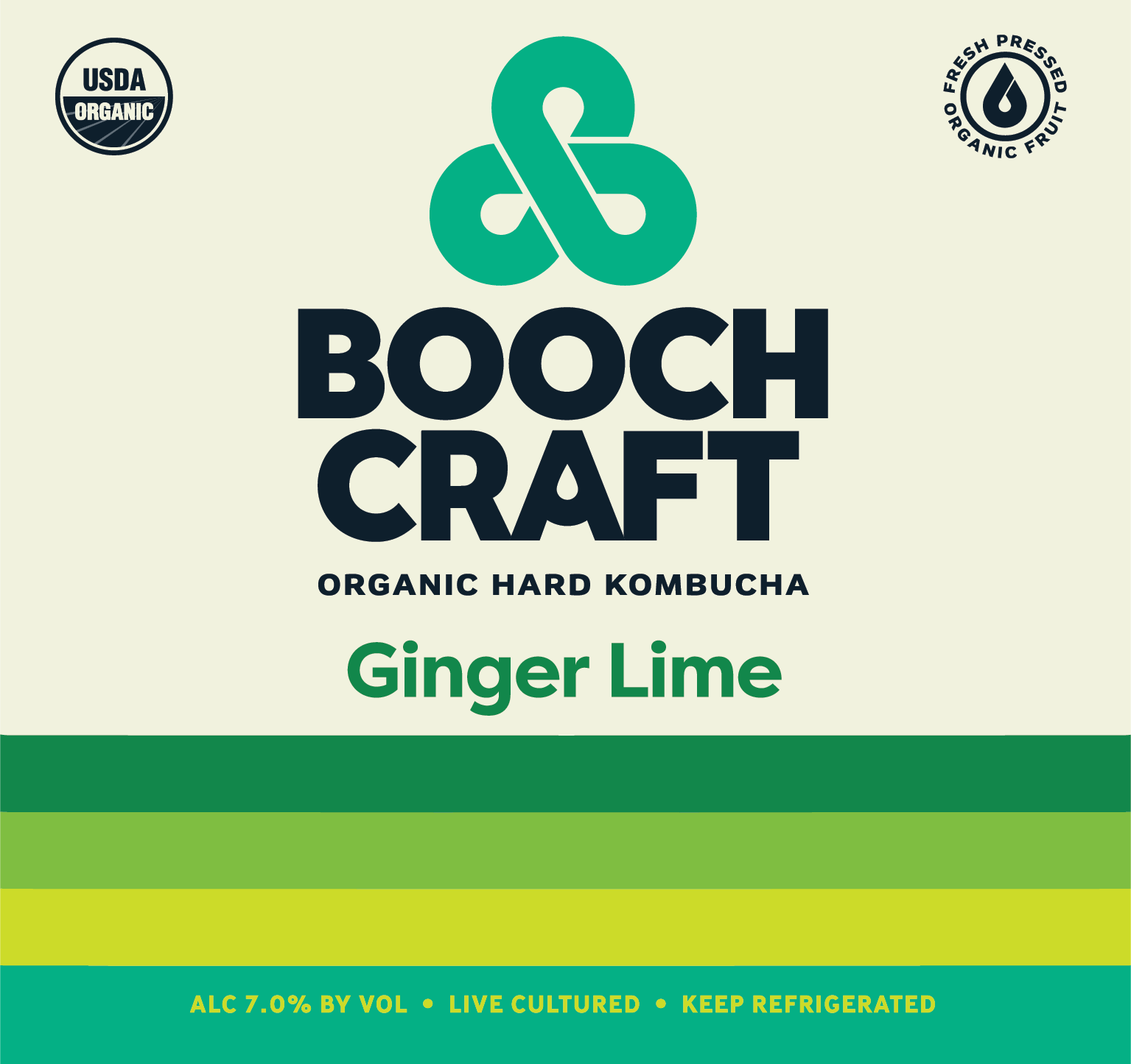 Ginger Lime Boochcraft Ginger Lime