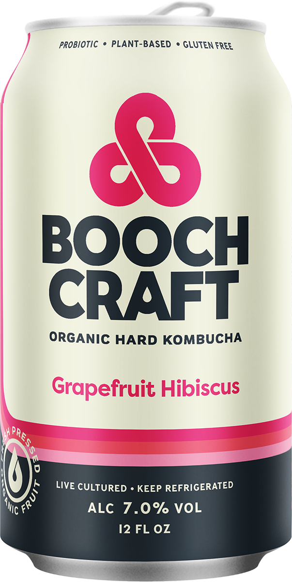 Boochcraft Grapefruit Hibiscus Can