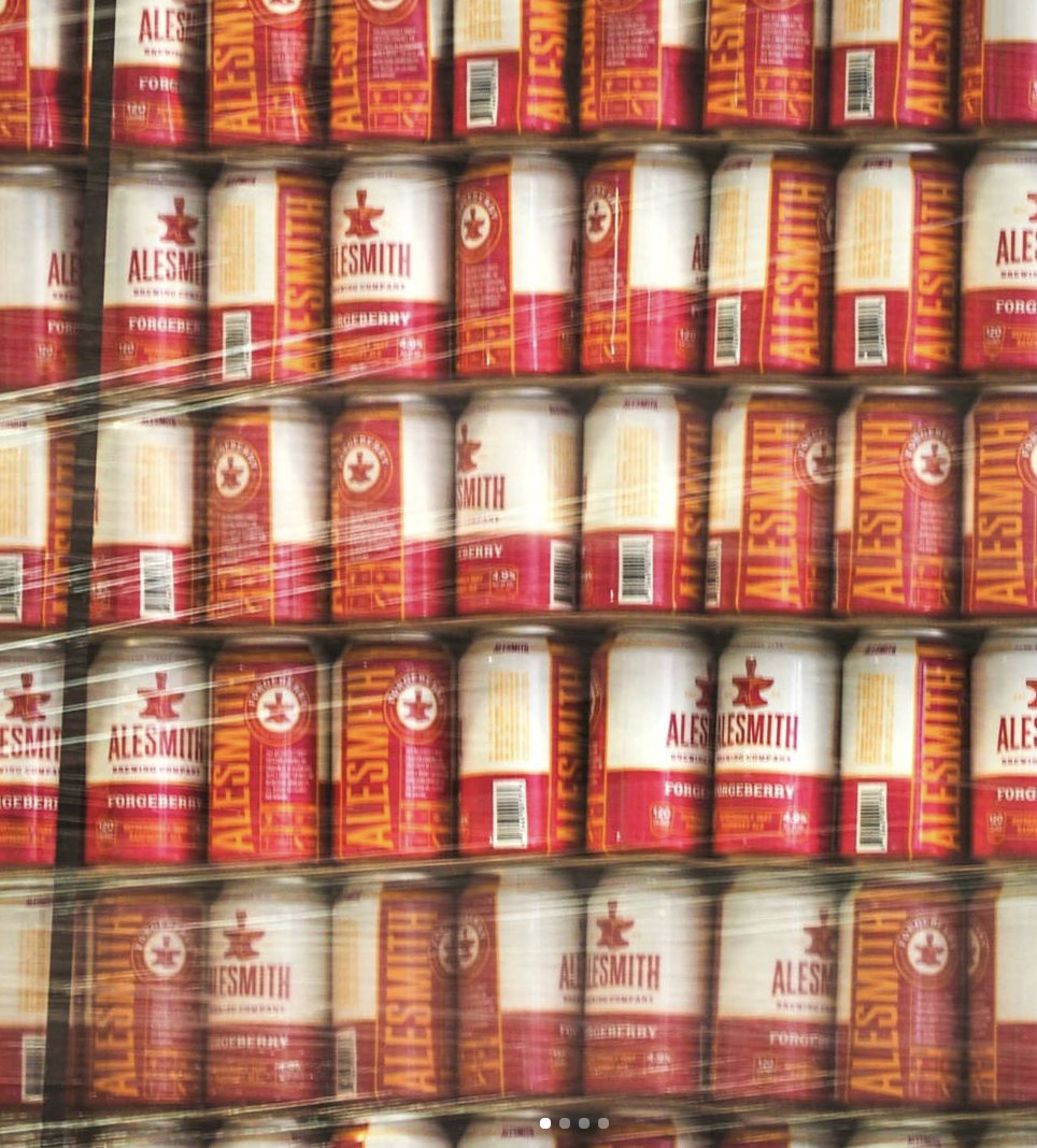 AleSmith Forgeberry Cans