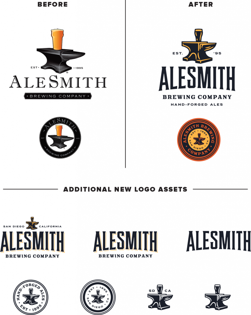 AleSmith Brewing Rebrand