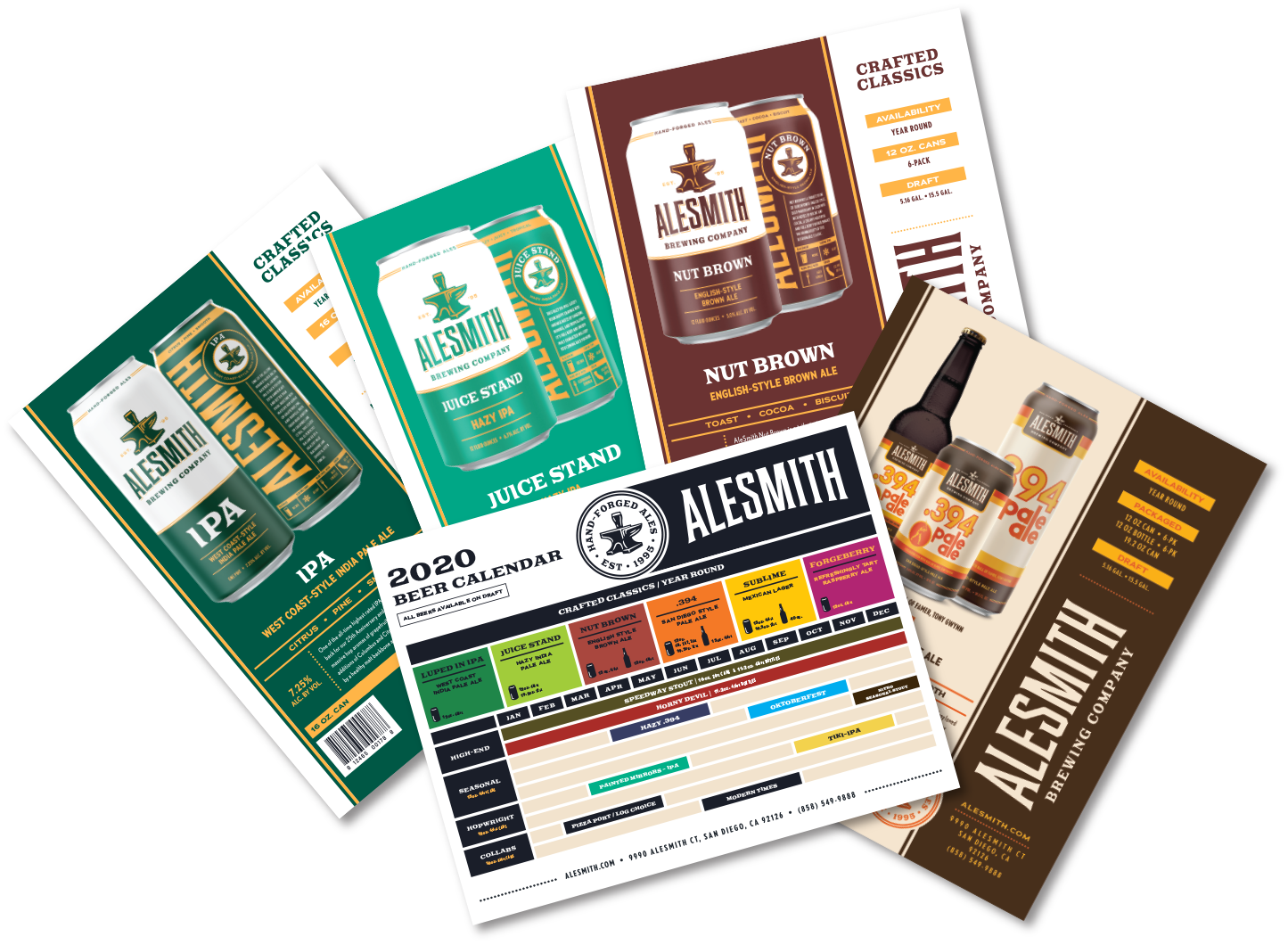 AleSmith Brewing Sell Sheets