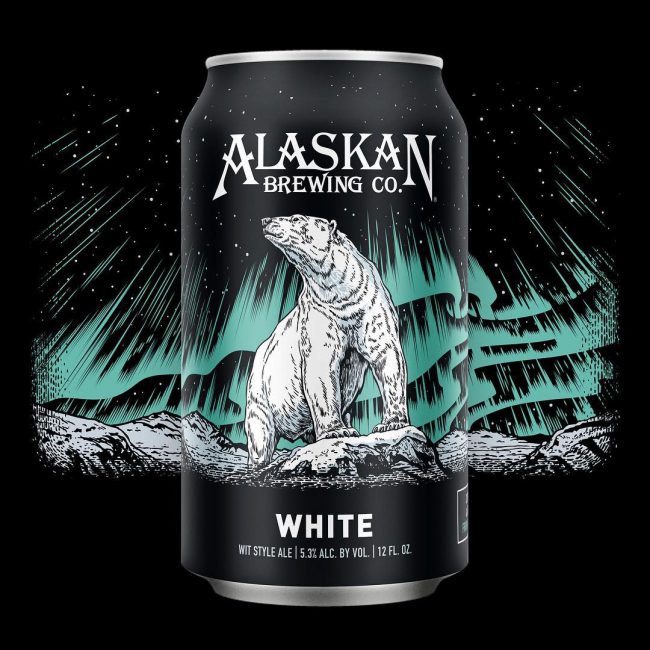 Alaskan Brewing White Can