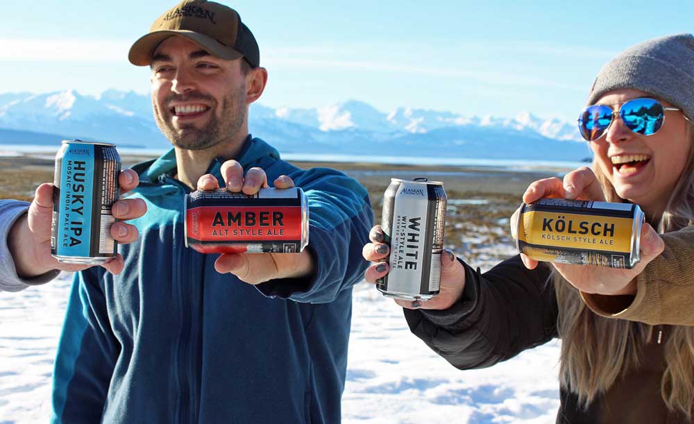 Alaskan Brewing Cans