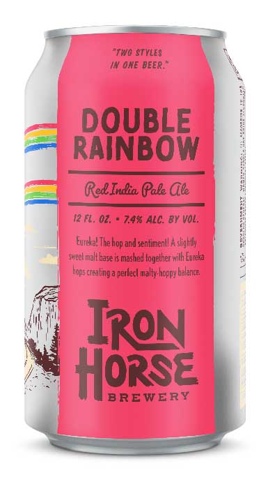 Iron Horse Brewery Double Rainbow