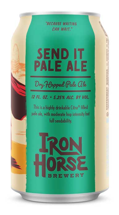 Iron Horse Brewery Send It Pale Ale