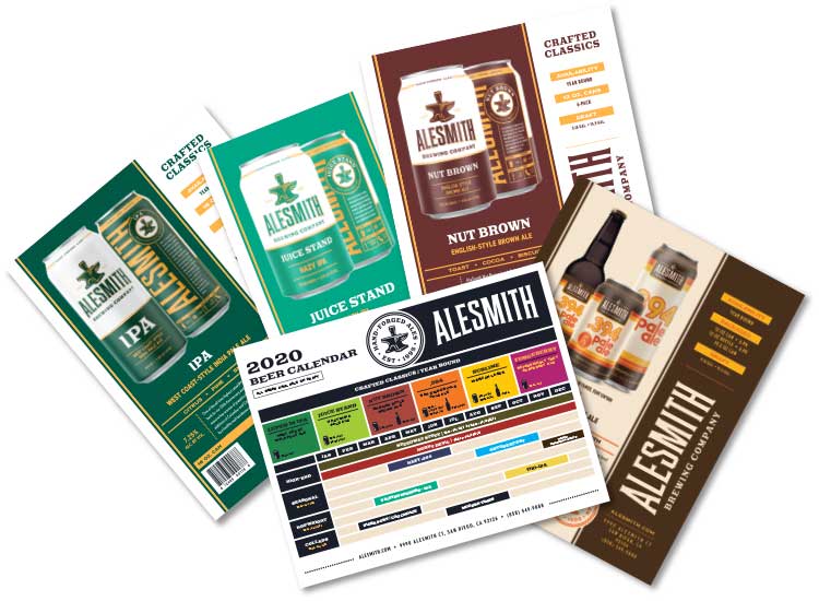 AleSmith Brewing Sell Sheets