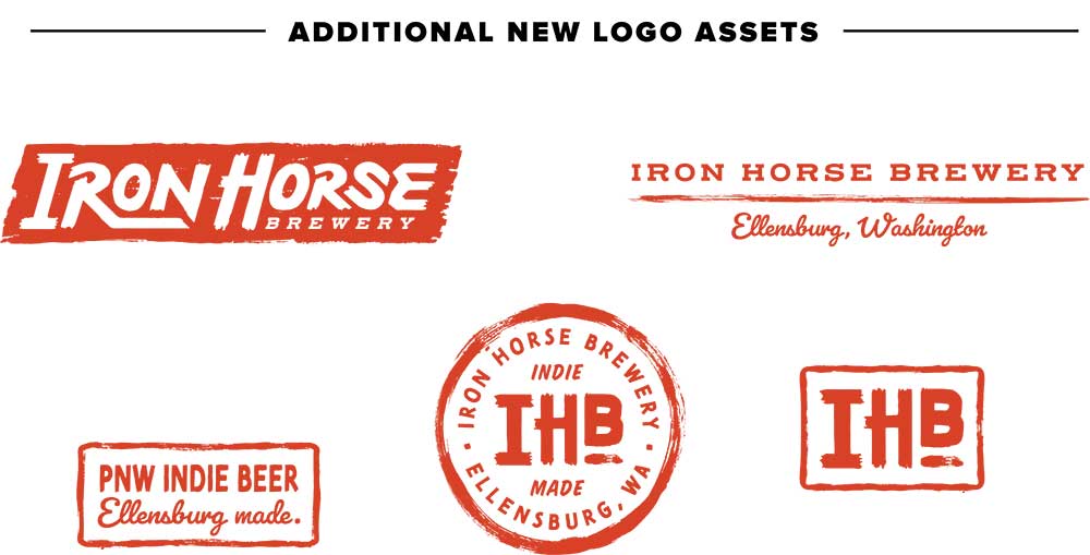 Iron Horse Brewery Branding