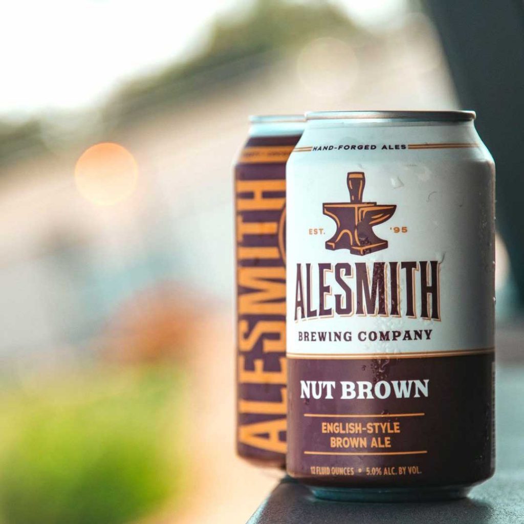 Alesmith Brewing Nut Brown Cans