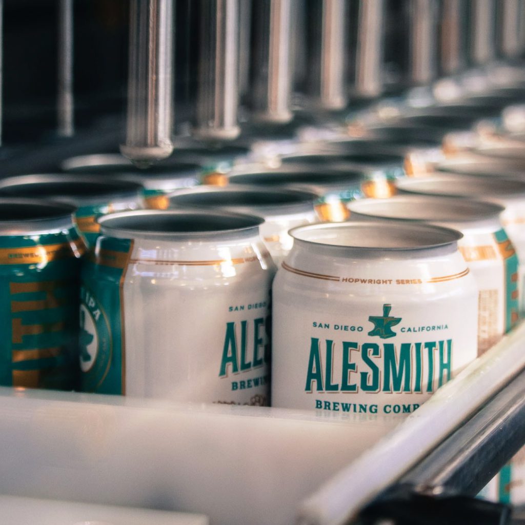 Alesmith Brewing Beer Cans