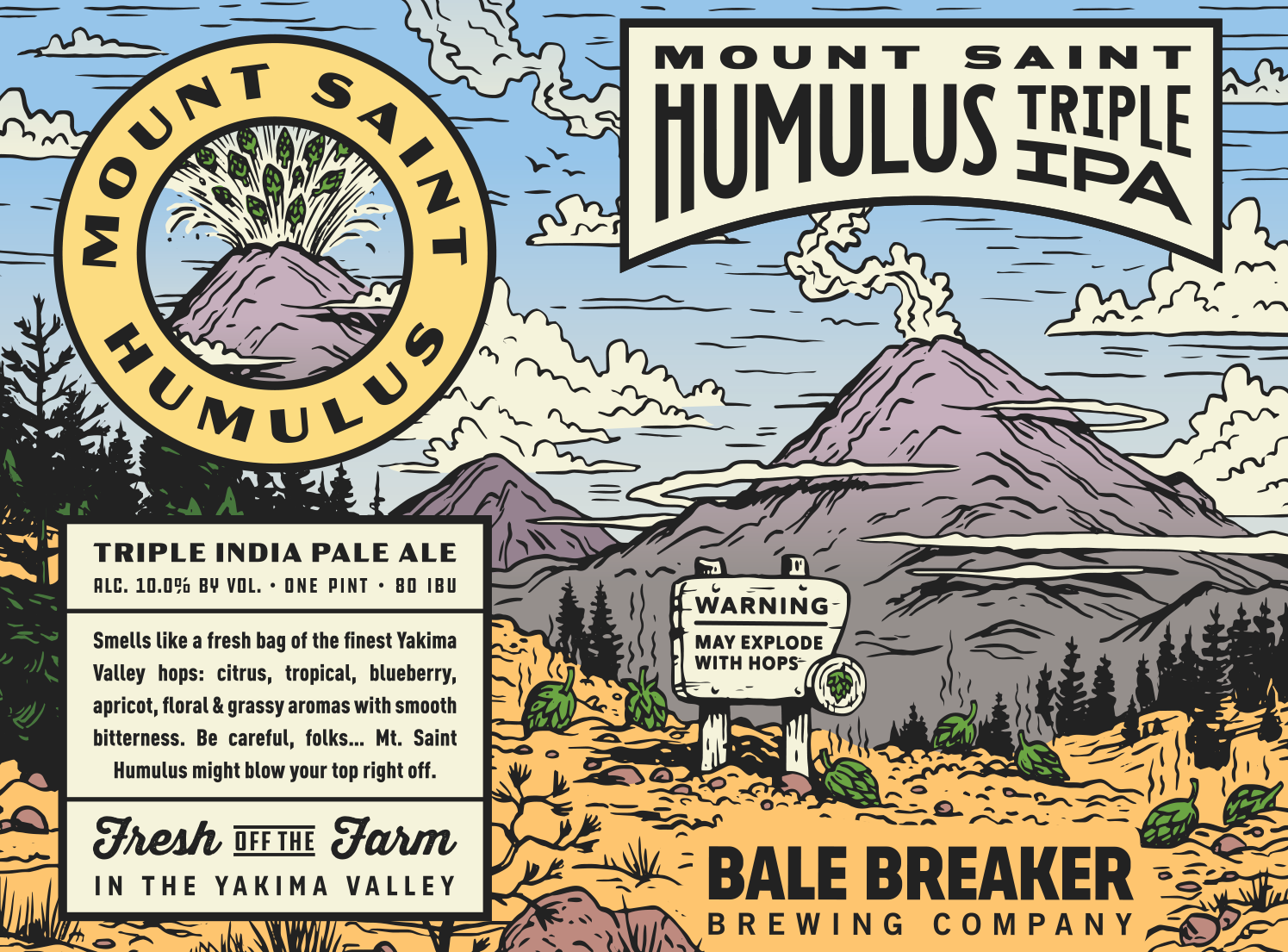 Bale Breaker Mount Saint Humulus