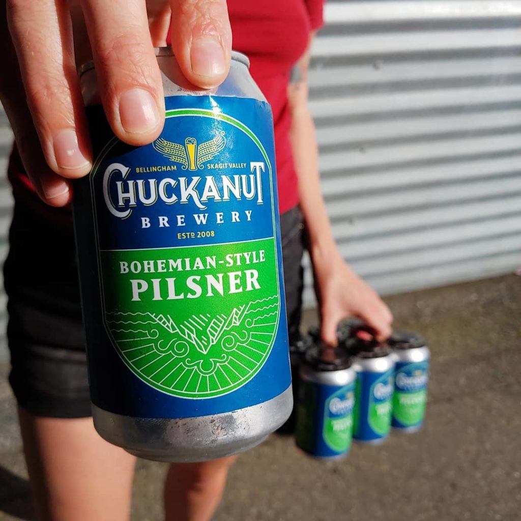 Chuckanut Brewery Cans