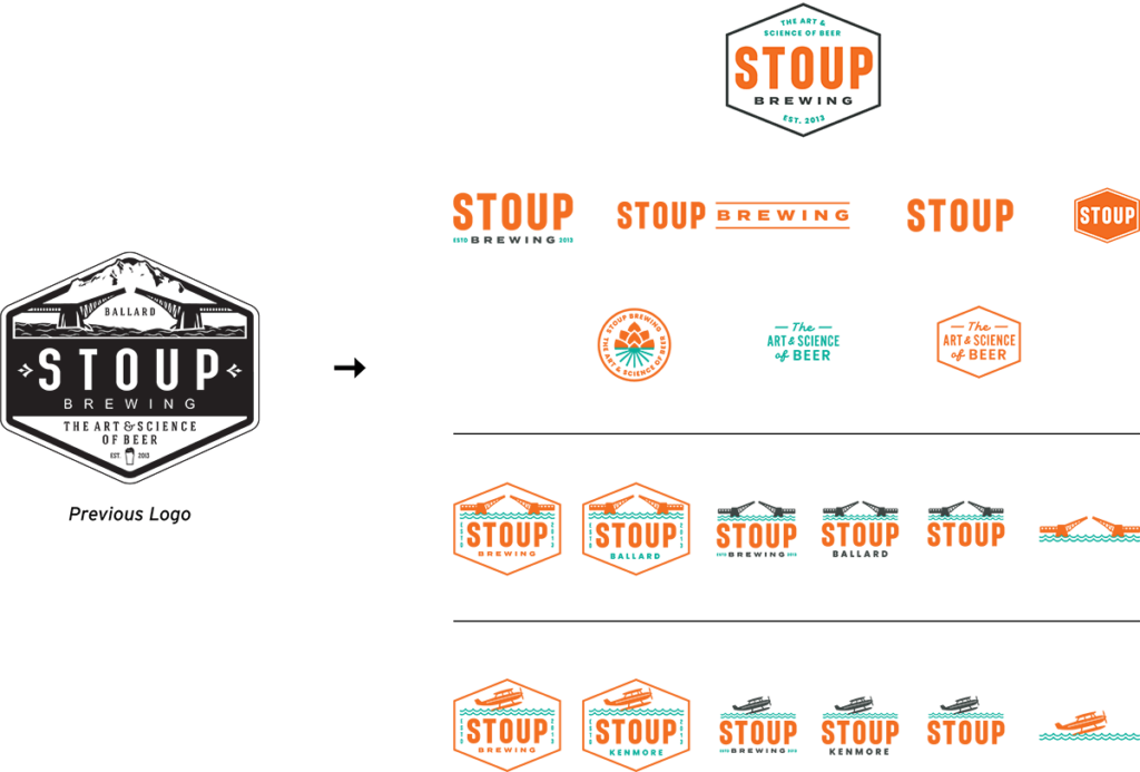 Stoup Brewing Logo System