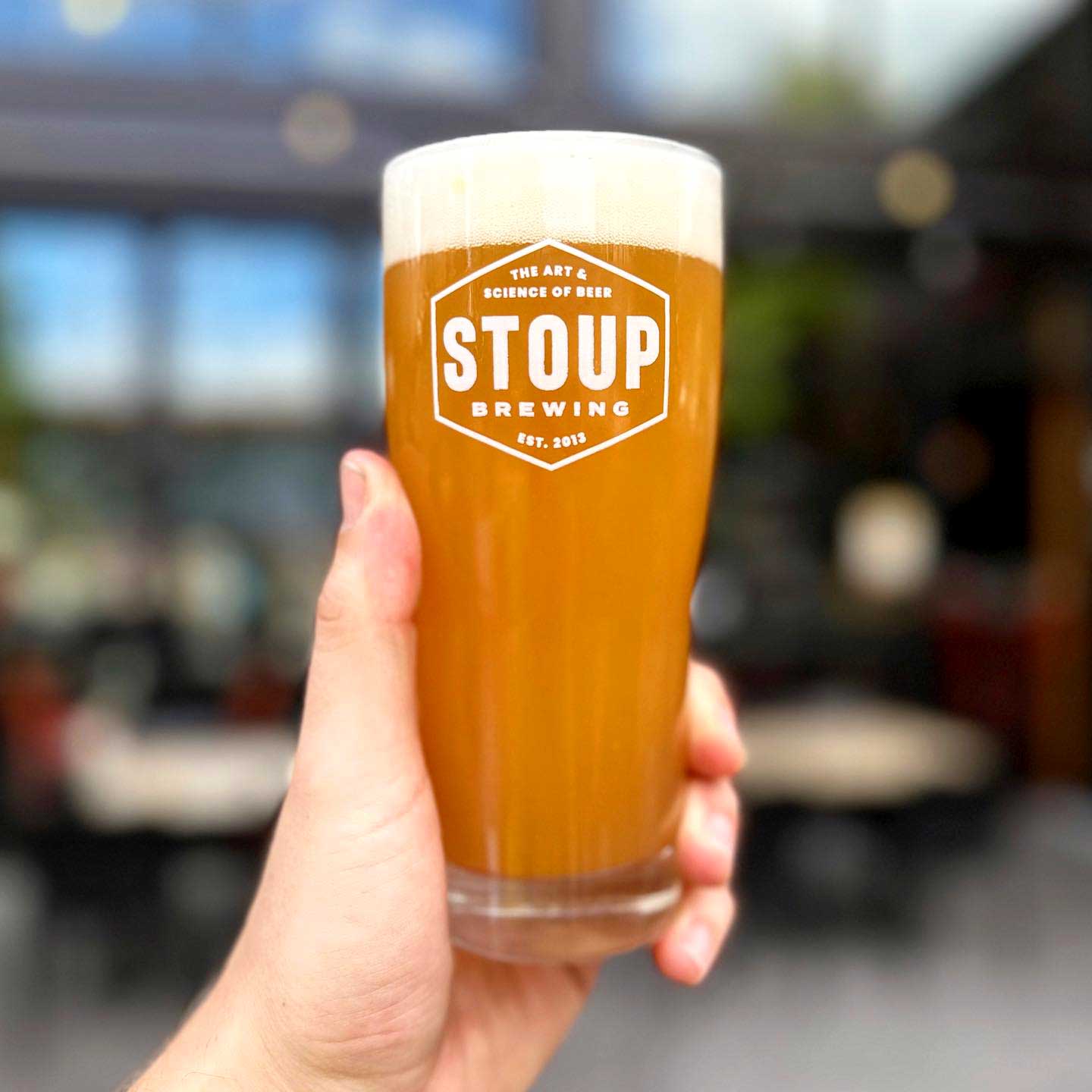 Stoup Brewing Pint Glass